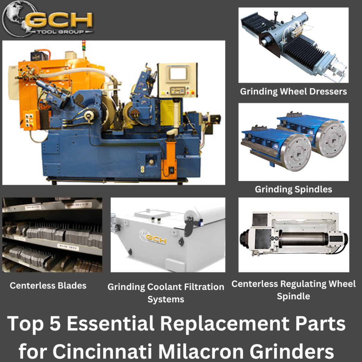 Top Cincinnati Milacron Grinder Parts for Optimal Performance